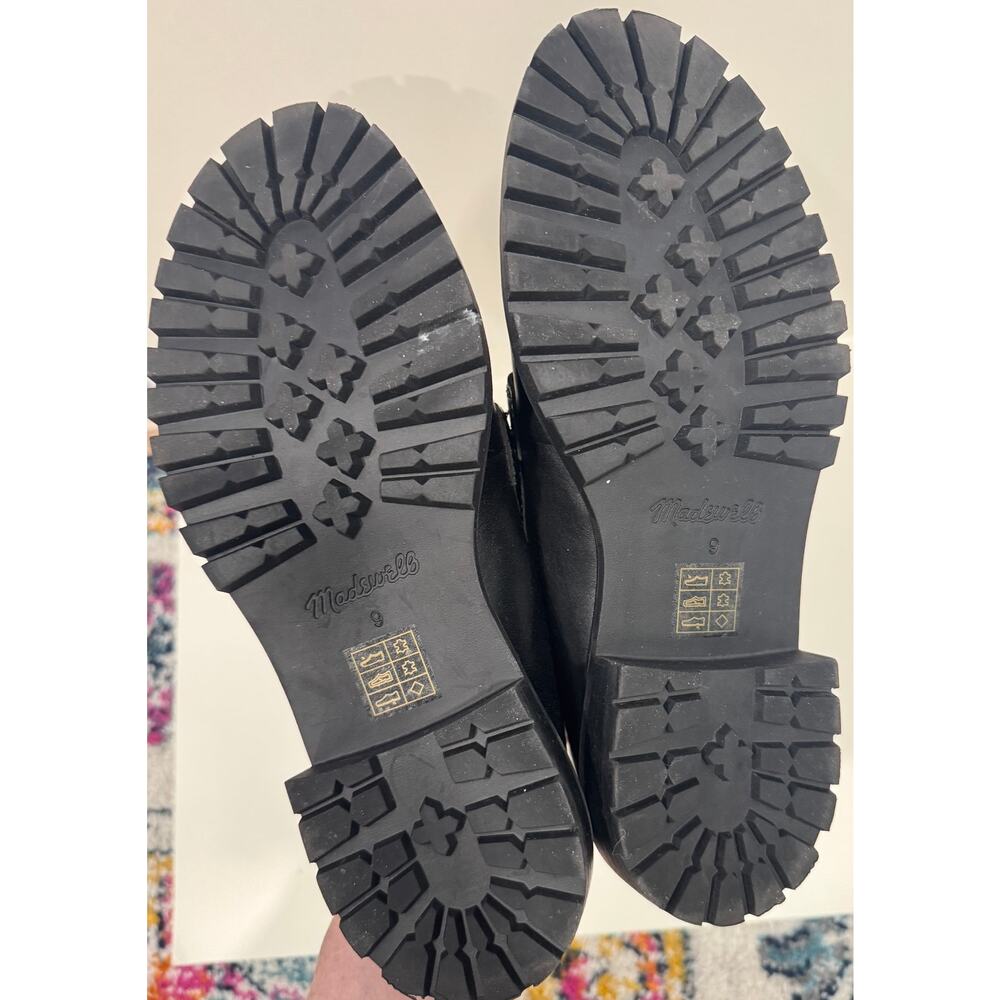 MADEWELL The Bradley Lugsole Loafer Genuine Leather Platform Size 9 (NG674) - Picture 6 of 7